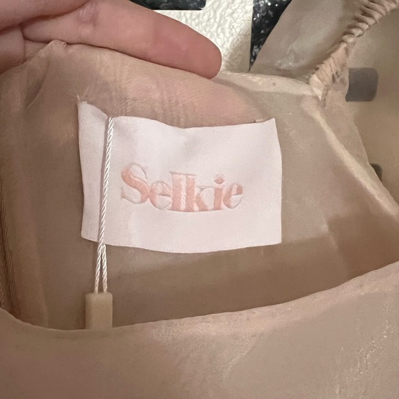 Selkie | Lt Pink Sparrow L/S Puff Dress Size Med - Picture 5 of 7